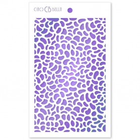 Pochoir Texture Animal Dots – Ciao Bella Stencil Art