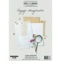 Set de papier A4 Unis Voyage imaginaire 18f - Chou and Flowers