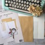 Set de papier A4 Unis Voyage imaginaire 18f - Chou and Flowers