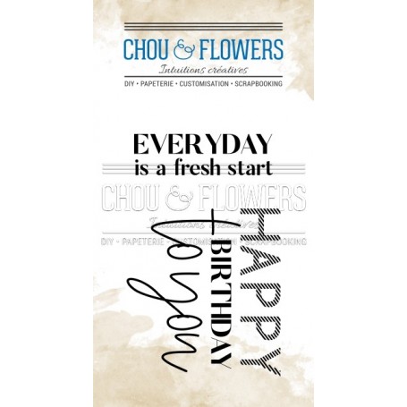 Tampons Everyday - Voyage Imaginaire - Chou and Flowers