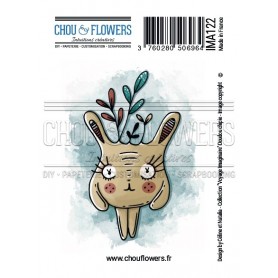 Tampon EZ Doudou Chipie - Voyage imaginaire - Chou and Flowers