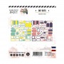 Die-cuts Etiquettes n° 27 Dolce Vita 100pc - Florilèges Design