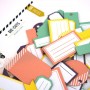 Die-cuts Etiquettes n° 27 Dolce Vita 100pc - Florilèges Design