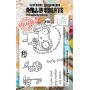 Tampons 480 Curly Girl 6pc - AALL and Create Clear stamps