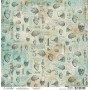 Papier 30x30 Human Anatomy - 1 feuille - Sign of the Times - Ciao Bella Papercrafting