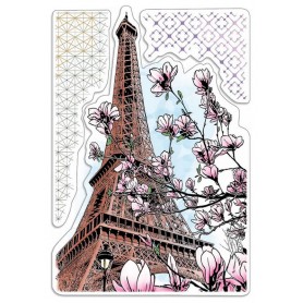 Tampons Le Magnolia 3pc – Notre Vie - Ciao Bella Stamps