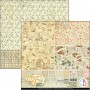 Set de papier 30x30 Aesop's Fables 8 feuilles - Patterns Pad Ciao Bella Papercrafting