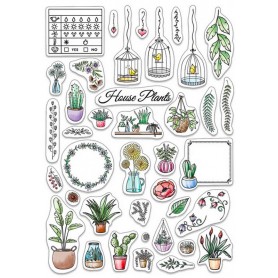 Tampons Bujo House Plants - Ciao Bella Stamps