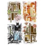 Tampons IJKL Letters 4pc – Bad Girls - Ciao Bella Stamps