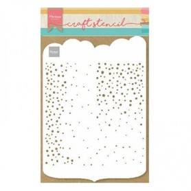 Pochoir Slimline Dots A4 – Marianne Design Mask Stencil