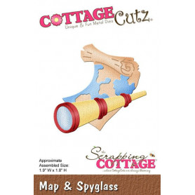 Die Maps & Spyglass - CottageCutz - Scrapping Cottage