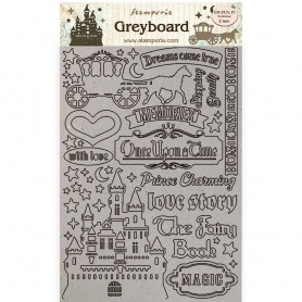 Greyboard A4 Castle - Sleeping Beauty - Stamperia