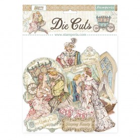 Die-cuts Sleeping Beauty 38pc - Stamperia