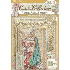 Cards Collection Sleeping Beauty - Stamperia
