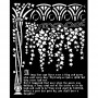Pochoir Ivy and History 20x25cm - Sleeping Beauty - Stamperia Thick Stencil