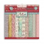Set de papier 20x20 Backgrounds Selection Alice 10 feuilles - Stamperia