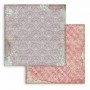 Set de papier 20x20 Backgrounds Selection Alice 10 feuilles - Stamperia