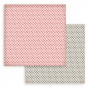 Set de papier 20x20 Backgrounds Selection Alice 10 feuilles - Stamperia