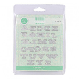 Dies Alphabet 26 pc  - First Edition