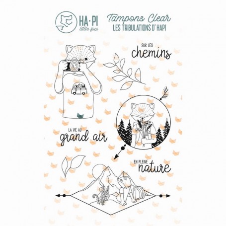 Tampons Hapi au grand air 8pc - Les tribulations d'Hapi - HA PI Little Fox