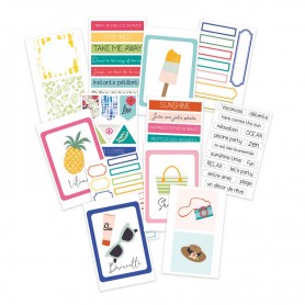 Etiquettes Planner à découper Voilà l'été - Sokaï