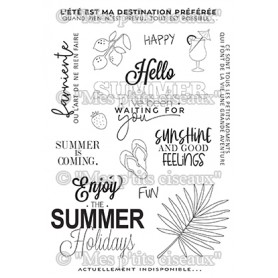 Tampons Summer - Farniente - Mes P'tits Ciseaux
