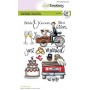 Tampons Just Married A6 - Craft Emotions Clear Stamps