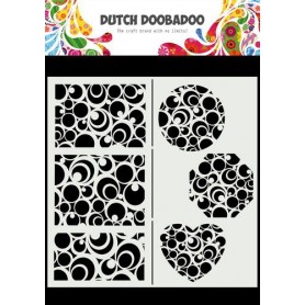 Pochoir Circles – Dutch Mask Art Slimline- Dutch Doobadoo