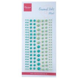 Enamel Dots Mint - Marianne Design