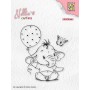Tampon Baby Elephant with balloon - Cuties - Nellie Snellen Clear Stamp