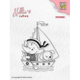 Tampon Young Sailors - Cuties - Nellie Snellen Clear Stamp
