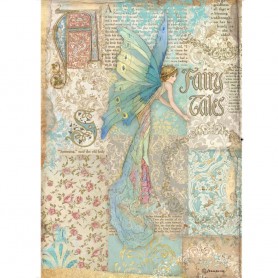 Papier de riz A4 Fairy Tales - 1 feuille - Sleeping Beauty - Stamperia