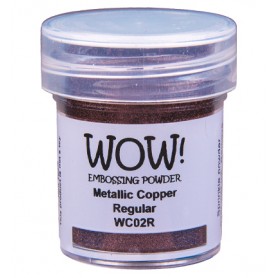 Embossing Powder Metallic Copper Regular 15ml - WOW !