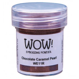 Embossing Powder Chocolate Caramel Pearl 15ml - WOW !