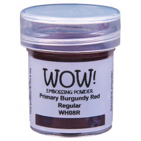 Embossing Powder Primary Burgundy Red 15ml - WOW !