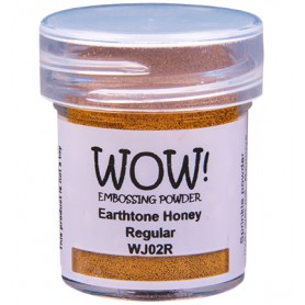 Embossing Powder Earthtone Honey 15ml - WOW !