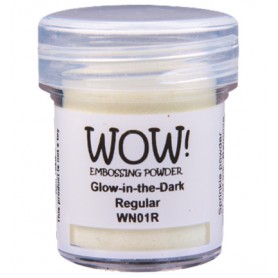 Embossing Powder Glow-in-the-Dark Regular 15ml - WOW !