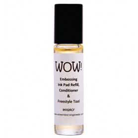 Embossing Ink Pad Refill Conditioner & Freestyle Tool 10ml - WOW !