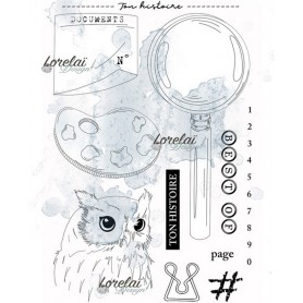 Tampons Ton histoire - Memento - Lorelaï Design