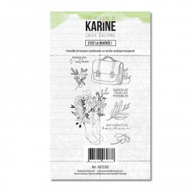 Tampons C'est la rentrée - Cahier d'Automne - Les ateliers de Karine