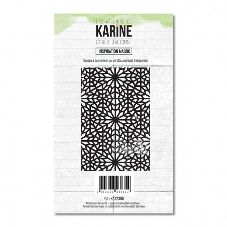 Tampon Inspiration Maroc - Cahier d'Automne - Les ateliers de Karine