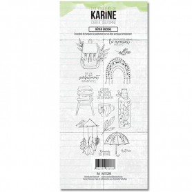 Tampon Rêver encore - Cahier d'Automne - Les ateliers de Karine