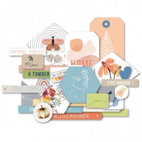 Die-cuts Cahier d'Automne 20pc - Les ateliers de Karine