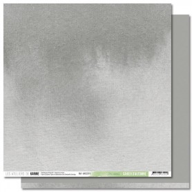 Papier 30x30 Gris souris 1f - Back to Basics - Les ateliers de Karine