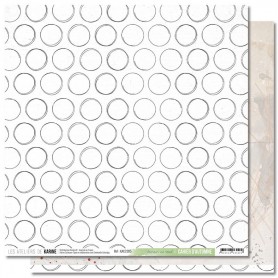 Papier 30x30 Tourner en rond 1f - Cahier d'automne - Les ateliers de Karine