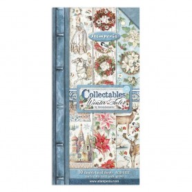 Collectables 15x30 Winter Tales 10 feuilles - Stamperia