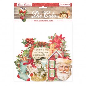 Die-cuts Classic Christmas 38pc - Stamperia