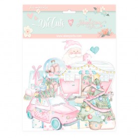 Die-cuts Christmas Rose 89pc - Stamperia