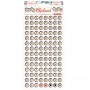 Chipboards Romantic Christmas 112pc - Stamperia