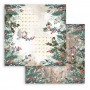 Set de papier 30x30 Romantic Christmas 10 feuilles - Stamperia